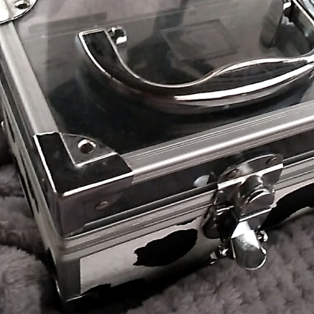 Cow print box